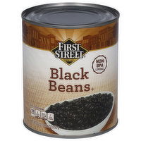 First Street Black Beans, 30 Ounce