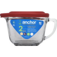 Anchor Batter Bowl, with Lid, 2 Qt - 1 Each