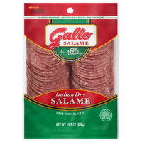 Gallo Salame Gallo Salame® Deli Thin Sliced Italian Dry Salami Lunch Meat, 15.2 oz - 15.2 Ounce