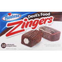 Hostess Zingers, Devil's Food, 10 Each