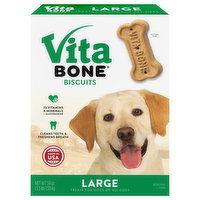 Vita Bone Treats for Dogs, Large, Biscuits, 56 Ounce