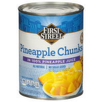 First Street Pineapple Chunks - 20 Ounce