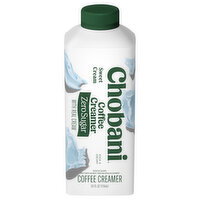 Chobani Coffee Creamer, Zero Sugar, Sweet Cream - 24 Fluid ounce
