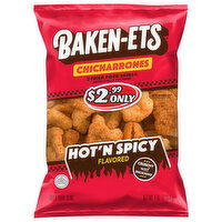 Baken-Ets Chicharrones, Hot 'N Spicy Flavored - 4 Ounce