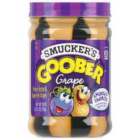 Smucker's Jelly Stripes, Peanut Butter & Grape - 18 Ounce