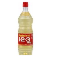 1-2-3 Vegetable Oil, 128 Ounce