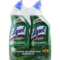 Lysol Toilet Bowl Cleaner, Bleach, Value Pack, 48 Ounce