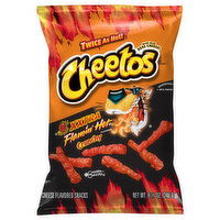 Cheetos Cheese Flavored Snacks, Xxtra Flamin' Hot Flavored, Crunchy - 8.5 Ounce