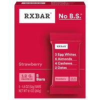 Rxbar Protein Bar, Strawberry - 5 Each