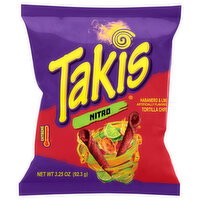 Takis Tortilla Chips, Nitro, Extreme, 3.25 Ounce