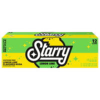 Starry Lemon Lime Soda - 12 Each