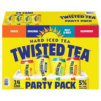 Twisted Tea Hard Assorted Iced Tea Party Pack - 24 Each