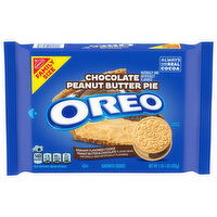 Oreo Sandwich Cookies, Chocolate Peanut Butter Pie, Family Size - 17 Ounce