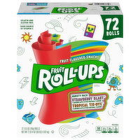 Betty Crocker Fruit Roll Ups Trop Tie Dye & Straw - 72 Each