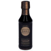 San-J Brewed Soy Sauce, Organic, Tamari - 10 Fluid ounce