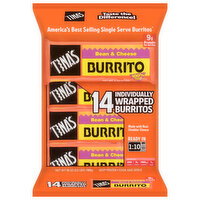 Tina's Burritos, Bean & Cheese, Value Pack