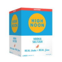 High Noon Grapefruit Vodka Hard Seltzer Can 4 Pack - 355 Millilitre