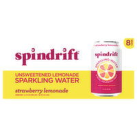 Spindrift Unsweetened Strawberry Lemonade Sparkling Water