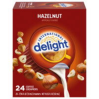 International Delight Coffee Creamer, Hazelnut - 24 Each