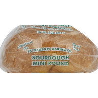 Sacramento Bake Bread, Sourdough, Mini Round - 8 Ounce