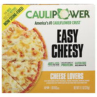 Caulipower Pizza, Cauliflower Crust,  Easy Cheesy - 11.1 Ounce