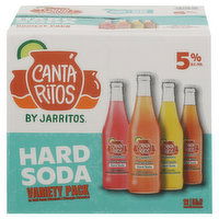 Cantaritos Hard Soda, Variety Pack, 12 Each