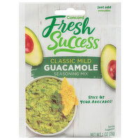 Concord Fresh Success Seasoning Mix, Guacamole, Classic Mild - 1 Ounce