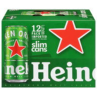 Heineken Beer, Premium Malt Lager, Original - 12 Each