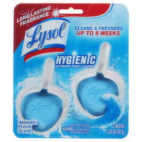 Lysol Automatic Toilet Cleaner, Atlantic Fresh Scent, 2 Each