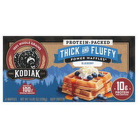 Kodiak Protein-Packed Thick and Fluffy Blueberry Power Waffles - 6 Each