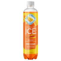 Sparkling Ice Zero Sugar Orange Sparkling Water - 17 Fluid ounce