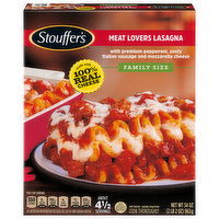 Stouffer's Lasagna, Meat Lovers, Family Size - 34 Ounce