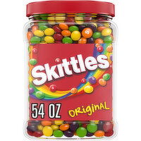 SKITTLES Skittles Chewy Candy Bulk Jar, Original Fruity Candy,, 54 Ounce