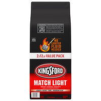 Kingsford Charcoal Briquets, Instant, Value Pack, 2 Each