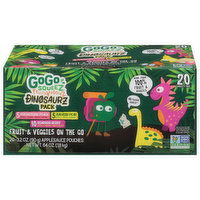 Materne Fruit & Veggies, On The Go, Dinosaurz Pack, 20 Variety Pack - 20 Each