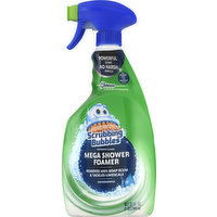 Scrubbing Bubbles Bathroom Cleaner, Mega Shower Foamer, Rainshower - 32 Ounce