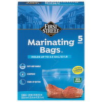 First Street Extra Large Marinating Bags - 5 Each