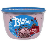 Blue Bunny Frozen Dairy Dessert, Cherry Chocolate Chunk, 46 Fluid ounce