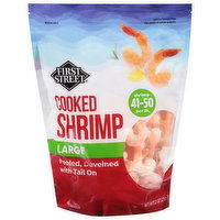 First Street Cooked Shrimp, Large, 2 Pound