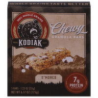 Kodiak Granola Bars, S'Mores, Chewy, 5 Each