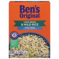 Ben's Original Rice, Long Grain & Wild, Fast Cook, 6.2 Ounce