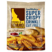 Lamb Weston Fries, Crinkle Cut, Super Crispy - 28 Ounce