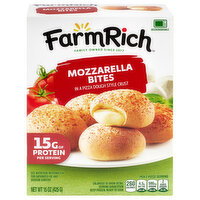 Farm Rich Mozzarella Bites in a Pizza Dough Style Crust
