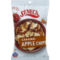 Seneca Apple Chips, Caramel, 2.5 Ounce