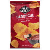 First Street Potato Chips, Barbecue - 2.75 Ounce