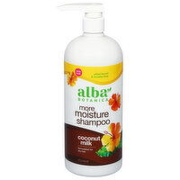 Alba Botanica Moisture Shampoo, Coconut Milk - 32 Ounce