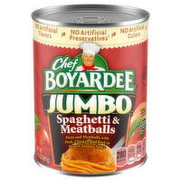 Chef Boyardee Jumbo Spaghetti & Meatballs