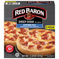 Red Baron Singles Deep Dish Pepperoni Pizza