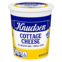 Knudsen Cottage Cheese, 4% Milkfat Min, Small Curd