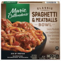 Marie Callender's Classic Spaghetti and Meatballs Bowl Single Serve Frozen Meal - 12.4 Ounce